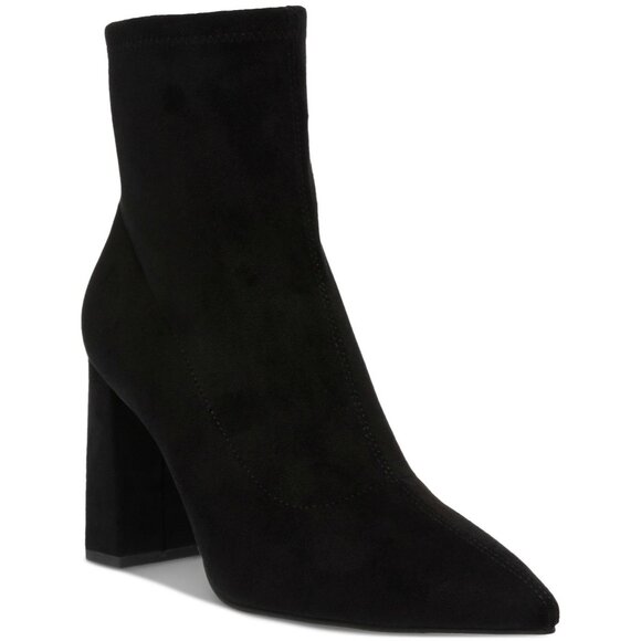 Wild Pair Iloise Pointed-Toe Block-Heel Dress Booties,  - Black - Picture 1 of 1